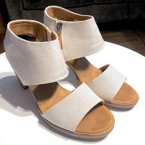 TOMS Majorca Cutout Sandals, Size 9.5